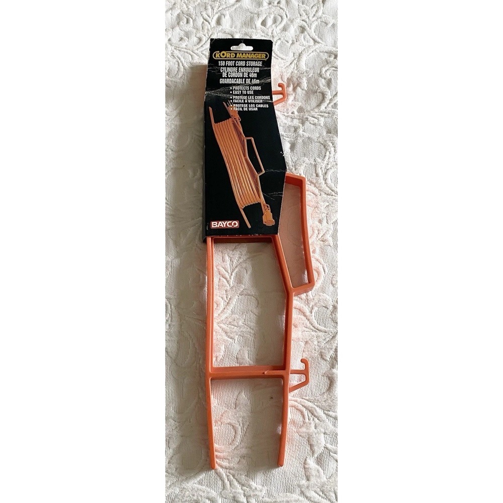Kord Manager 150' Reel Cord Storage Easy-To-Use Power Extension Bayco USA Made